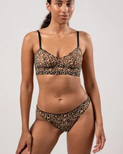 Mesh Bikini Briefs Leopard<UNDERSTATEMENT Outlet