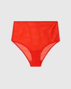 Mesh Highwaist Briefs Fiery Red<UNDERSTATEMENT Best