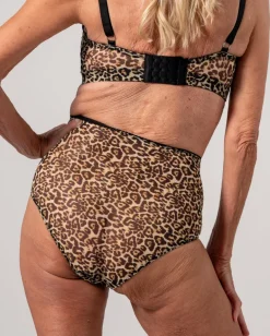 Mesh Highwaist Briefs Leopard<UNDERSTATEMENT Best Sale