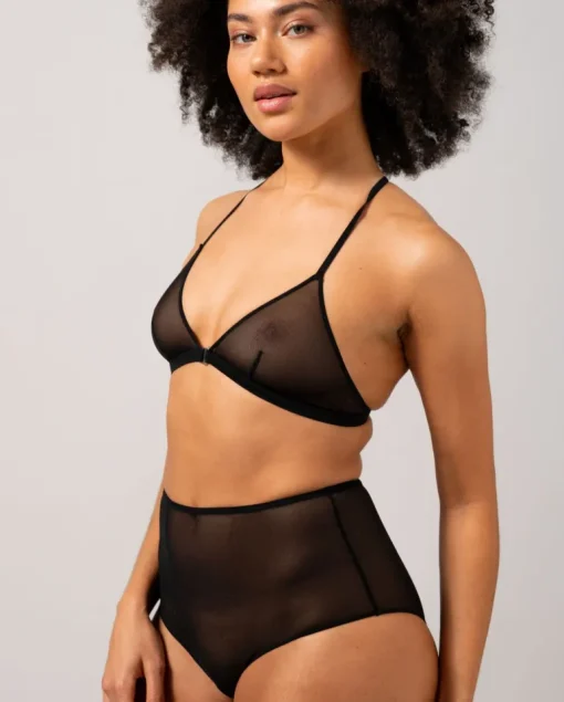 Mesh Highwaist Briefs Mesh Mania Black<UNDERSTATEMENT Hot