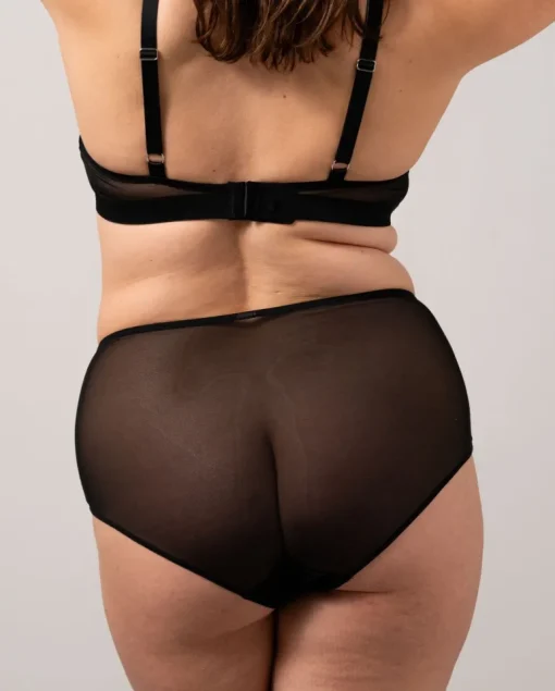 Mesh Highwaist Briefs Mesh Mania Black<UNDERSTATEMENT Hot