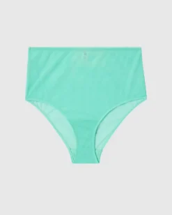 Mesh Highwaist Briefs Turquoise<UNDERSTATEMENT Cheap