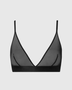 Mesh Läpikuultavat Rintaliivit Mesh Mania Musta<UNDERSTATEMENT Discount