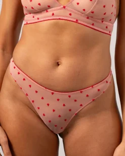 Mesh Stringit Vaaleanpunainen/Punainen<UNDERSTATEMENT Store