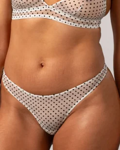 Mesh Stringit Valkoinen/Musta<UNDERSTATEMENT Fashion