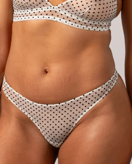 Mesh Stringit Valkoinen/Musta<UNDERSTATEMENT Fashion