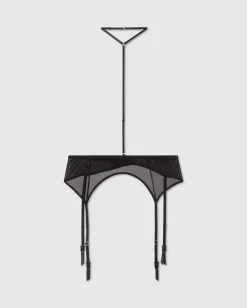 Mesh Suspenders Black<UNDERSTATEMENT Outlet