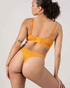 Mesh Thong Apricot/Neon Pink<UNDERSTATEMENT Online