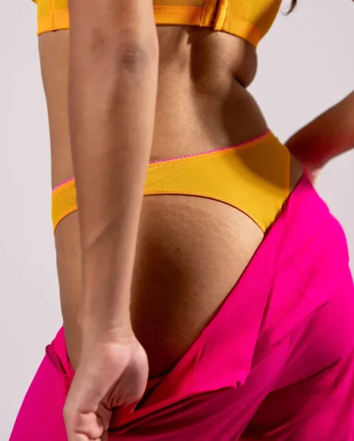 Mesh Thong Apricot/Neon Pink<UNDERSTATEMENT Online