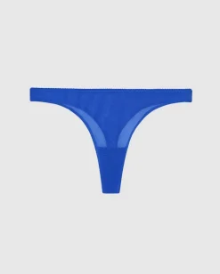 Mesh Thong Electric Blue<UNDERSTATEMENT Best