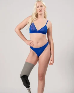 Mesh Thong Electric Blue<UNDERSTATEMENT Best