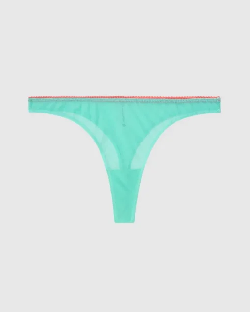 Mesh Thong Turquoise/Coral<UNDERSTATEMENT Online