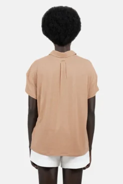 Metz ETZ Women's Polo Shirt Butterum<1 People New