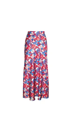 Mezo Skirt Miska Faces Red<TOMCSANYI Cheap