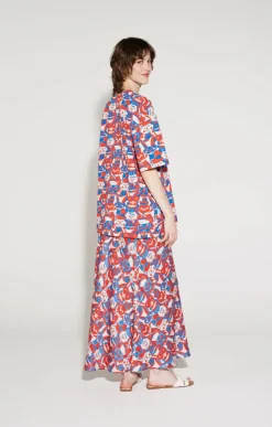 Mezo Skirt Miska Faces Red<TOMCSANYI Cheap
