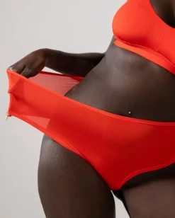 Micro Highwaist Briefs Fiery Red<UNDERSTATEMENT Sale