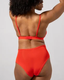 Micro Highwaist Briefs Fiery Red<UNDERSTATEMENT Sale