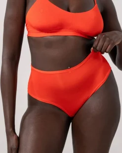 Micro Highwaist Briefs Fiery Red<UNDERSTATEMENT Sale