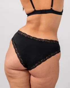 Micro Lace Cheeky Black<UNDERSTATEMENT Cheap