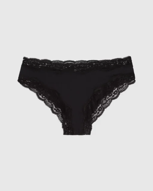 Micro Lace Cheeky 3-Pack Black & Candy Pink<UNDERSTATEMENT Discount