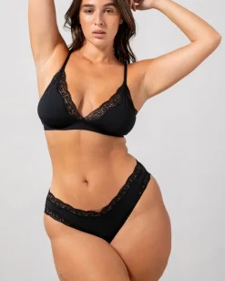 Micro Lace Cheeky 3-Pack Black & Candy Pink<UNDERSTATEMENT Discount