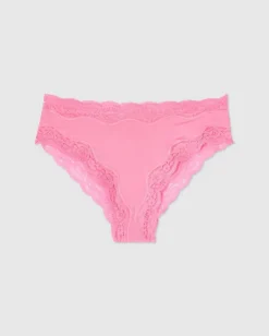 Micro Lace Cheeky 3-Pack Candy Pink<UNDERSTATEMENT Flash Sale