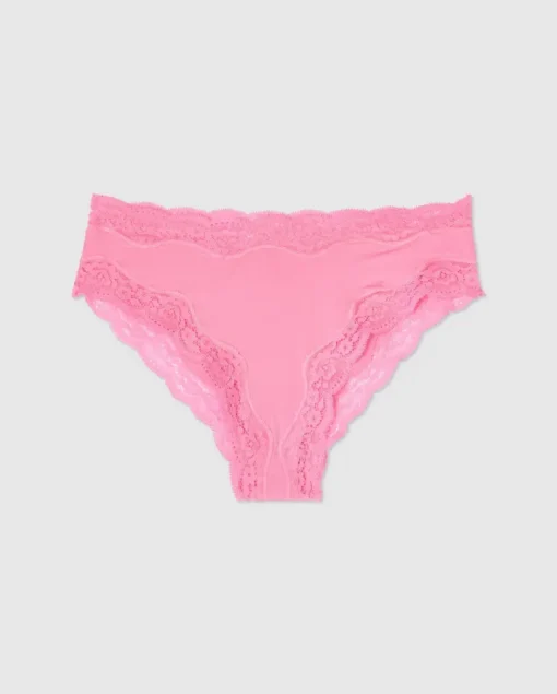 Micro Lace Cheeky 3-Pack Candy Pink<UNDERSTATEMENT Flash Sale