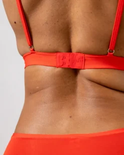 Micro Scoop Kaarituettomat Braletteliivit Punainen<UNDERSTATEMENT Hot