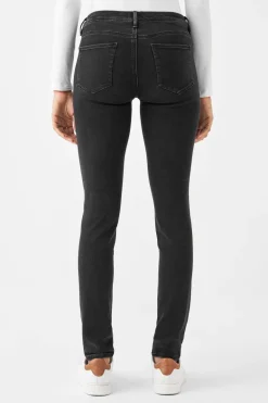 Mid Sun Slim Basic Black Denim<Dawn Denim Sale
