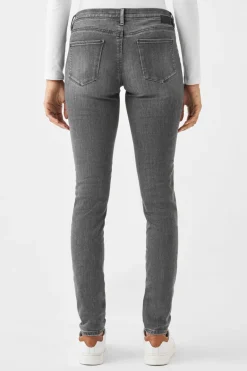 Mid Sun Slim Basic Medium Grey<Dawn Denim Cheap