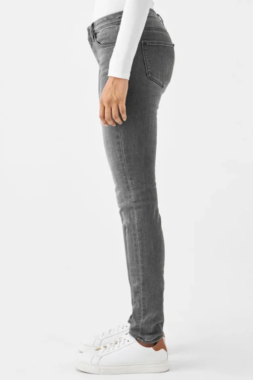 Mid Sun Slim Basic Medium Grey<Dawn Denim Cheap