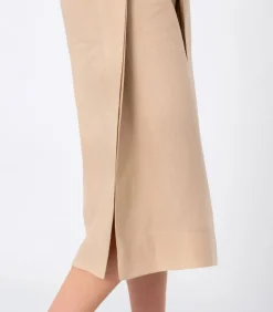 Midi Pellavamekko Beige<Elizabeth LaGre Cheap
