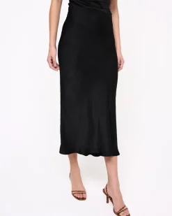 Midi Skirt Black<Elizabeth LaGre Cheap
