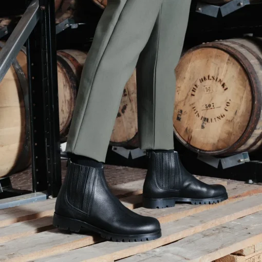 Miesten Chelsea Vibram Boot Musta<Terhi Pölkki Outlet