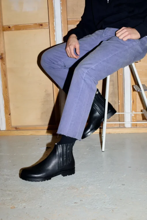 Miesten Chelsea Vibram Boot Musta<Terhi Pölkki Outlet