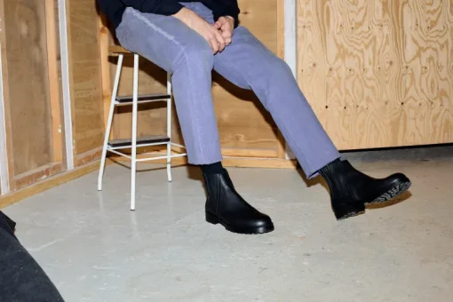 Miesten Chelsea Vibram Boot Musta<Terhi Pölkki Outlet
