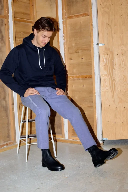 Miesten Chelsea Vibram Boot Musta<Terhi Pölkki Outlet