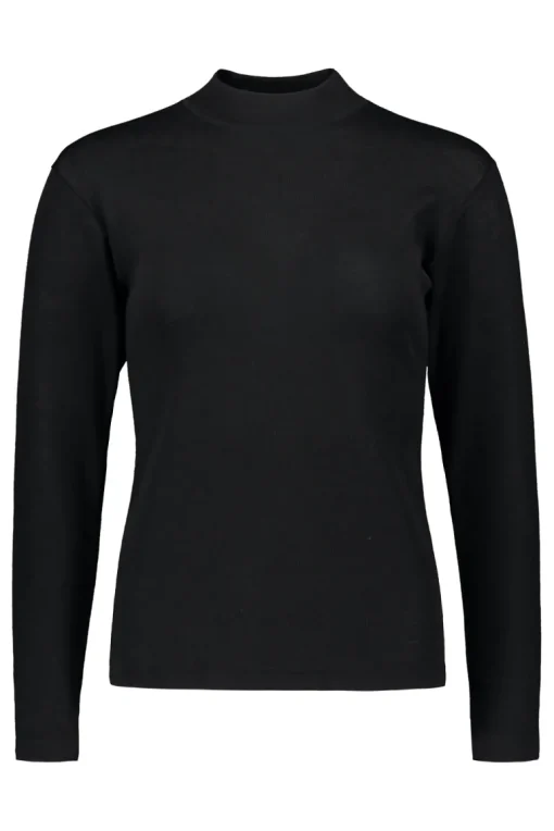 Miesten Merino Silk pitkähihainen kilpikonnakauluksinen paita<Tam Silk Clearance