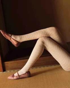 Mila Ruffle Tights Cloud Pink<Swedish Stockings Best