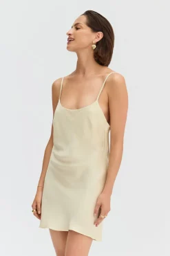 Mini Mekko Vaniljan Valkoinen<Saint Body Best Sale