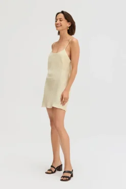 Mini Mekko Vaniljan Valkoinen<Saint Body Best Sale