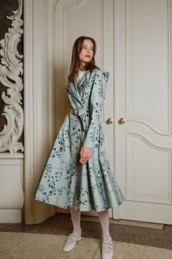 Minty Meadow Sadetakki Vaaleanvihreä<RainSisters Shop