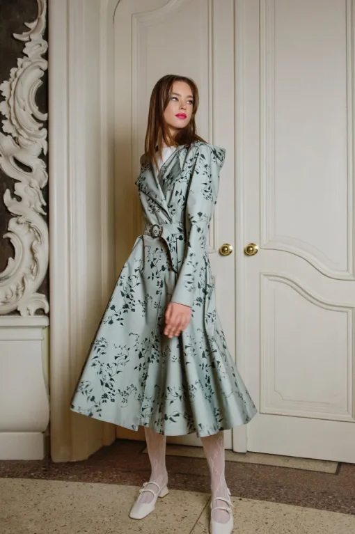 Minty Meadow Sadetakki Vaaleanvihreä<RainSisters Shop