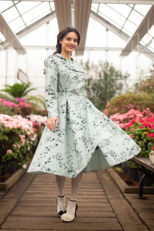 Minty Meadow Sadetakki Vaaleanvihreä<RainSisters Shop