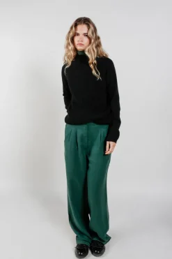 Mira Tencel Linen Blend Trouser Marine<KOMODO Fashion
