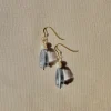 Misty Earrings Blue/Gold<NAKU Jewellery Outlet