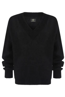 Mohair Neulepaita Musta<Enteliér Outlet