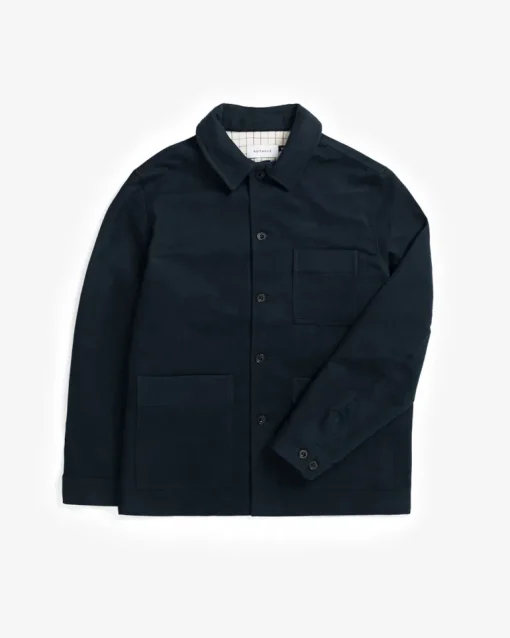 Moleskin Unisex Overjacket Blue<Rotholz Hot