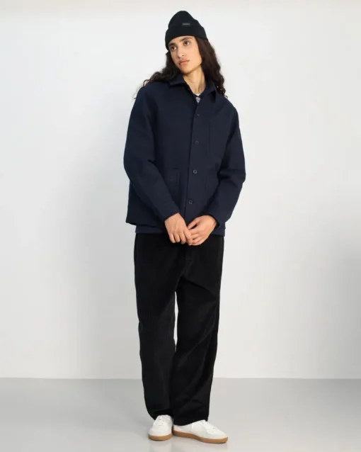 Moleskin Unisex Overjacket Blue<Rotholz Hot