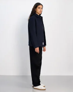 Moleskin Unisex Overjacket Blue<Rotholz Hot